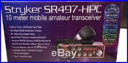 Stryker SR-497HPC (SR497HPC)10 Meter Amateur Ham Mobile Radio NEW 12 LED color