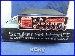 Stryker SR-655HPC Amateur Radio AM/FM 10 Meter Amateur RADIO PRO TUNED & ALIGNED