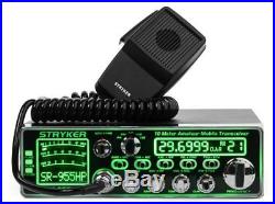 Stryker SR-955HPC 10 Meter Amateur Ham Mobile Radio AM FM SSB 7 Color 80+ Watts