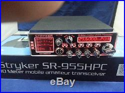 Stryker SR-955HPC AM/FM/SSB 10 Meter Radio 80 PLUS watts PRO TUNED AND ALIGNED