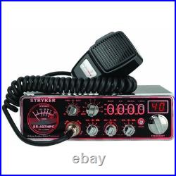 Stryker Sr497hpc 110 Watt 10 Meter Radio With 7 Color Selectable Faceplate, Echo