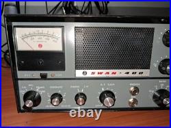 Swan 400 100 Watt Transcever. Cw, Ssb, 80-40-15-20-10 Requires Swan Vfo 406/420