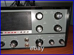 Swan 400 100 Watt Transcever. Cw, Ssb, 80-40-15-20-10 Requires Swan Vfo 406/420