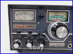 Swan 500CX SS-16B Special Vintage Ham Radio Transceiver (no RX on 10/15)