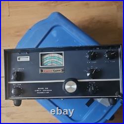Swan Cygnet 260 3.5-4.0MHz SSB/CW Mono Band Ham Radio Transceiver with Mic