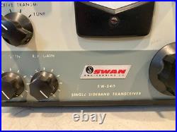 Swan Sw-240 Single Sideband Transceiver