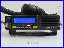 System M-230 (AT-5189) VFO 220 (222-225) MHz 50 Watt HAM Radio Transceiver
