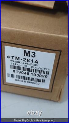 TM281A Car Radio Station FM Transceiver Mobile Radio 136174MHZ 1050KM 65 G1N