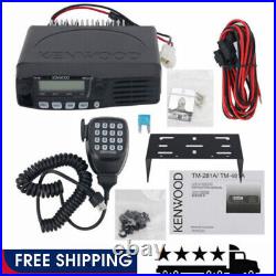 TM-281A 136-174MHZ FM Transceiver Mobile Radio Car Radio Station 10-50KM 65W US