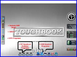TOUGHBOOK CF-31 Radio Programmer+SDR-Based RF Receiver/ Spectrum Analyzer +ADS-B