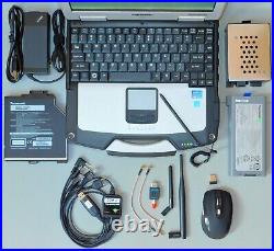 TOUGHBOOK Radio Programmer Laptop + SDR-Based RF Receiver/RF Spectrum Analyzer &
