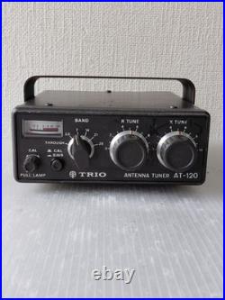 TRIO AT-120 HF Antenna Tuner Radio Amateur Equipment Vintage Japan Parts F483