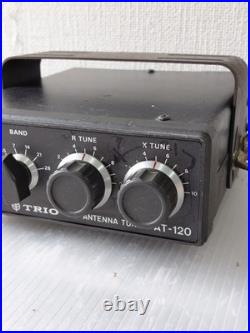 TRIO AT-120 HF Antenna Tuner Radio Amateur Equipment Vintage Japan Parts F483