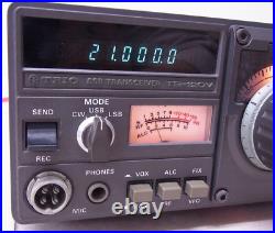 TRIO KENWOOD TS-120V HF SSB CW 10W Transceiver Amateur Ham Radio Tested