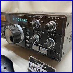 TRIO Kenwood TS-660 Quad Band Allmode AM/FM/SSB/CW Transceiver Ham Radio Working