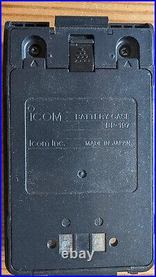 TWO RADIOS Icom Ic-t8a Tri-band Ham Radio Amateur Transceivers withwall charger TWO RADIOS Icom Ic-t8a Tri-band Ham Radio Amateur Transceivers withwall charger