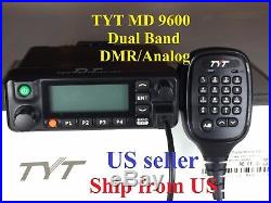 TYT MD9600 Dual Band DMR/Analog 144 & 430 MHz Mobile Radio USB cable US seller