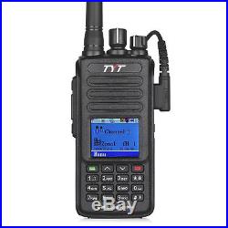 TYT MD-390 GPS DMR 136-174Mhz VHF Two Way Radio Free Software & cable US Seller