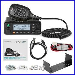 TYT MD-9600 DMR Dual Band V/UHF 50W 3000CH TDMA LCD Car Mobile Radio Transceiver