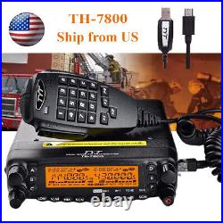 TYT TH-7800 Dual Band 50W Mobile Radio Cross Band Repeater with WithFree Cable