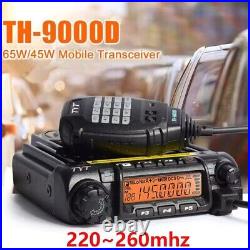 TYT TH-9000D PLUS VHF 220-260MHz 65W Mobile Transceiver with Programming Cable