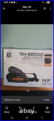 TYT TH-9800D Plus Quad Band 50W Cross- Band Mobile Transceiver 10M/6M/2M/70CM