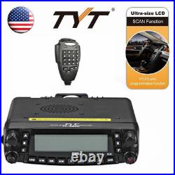 TYT TH-9800 50W Quad Band Dual Display Reapter Car Ham Transceiver Radio + Cable