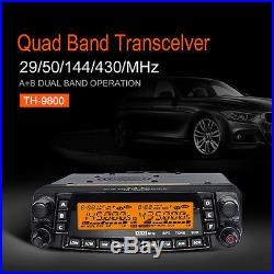 TYT TH-9800 Auto Mobile Car Ham CB Radio Transceiver Walkie Talkie Quad Band US