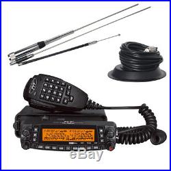 TYT TH-9800 Mobile Car Radio 50W Quad Band Truck Walkie Talkie VHF UHF Whole Set