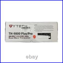 TYT TH-9800 PLUS 50W Quad Band Mobile Ham Radio Transceiver 29/50/144/430 MHz