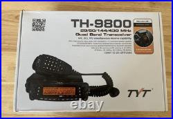 TYT TH-9800 Quad Band 50W Mobile Transceiver 29/50/144/430 Mhz