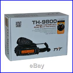 TYT TH-9800 Quad Band Mobile Radio 29/50/144/430MHz Two Way Ham Car Transceiver