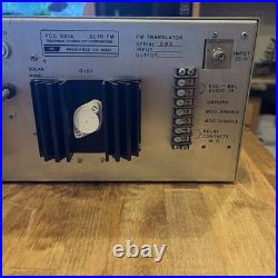 Television Technology Corporation Model XL10FM Low Power FM Broadcast Translator