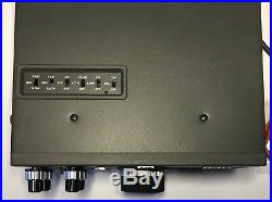 Ten-Tec 536 Delta II HF Ham Radio Transceiver 708 Desk Mic P. Cord Has MARS Mod