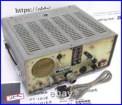 Tested YAESU FT-101E HF SSB AM CW 100W Transceiver Amateur Ham Radio USED
