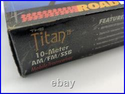 Titan II Roadpro RPSY-485 10m Radio Transceiver NOS READ DESCRIPTION