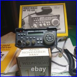 Transceiver Sg-2020 H. F. Serial Number 79659168 With Original Box Mic. D. C. Cord