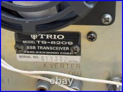 Trio Kenwood Model Number # TS-820S Ham Radio Transceiver For Parts Trio Kenwood Model Number # TS-820S Ham Radio Transceiver For Parts