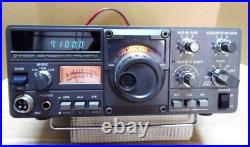 Trio TS-120V HF Band SSB / CW 10W Transceiver Amateur Ham Radio Used Japan