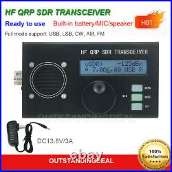 USDR QCX To SSB HF Transceiver QRP SDR Transceiver 8-Band 5W For Ham Radio Users