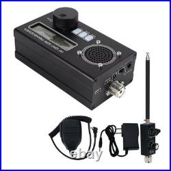 USDR/USDX HF QRP SDR Transceiver SSB/CW Transceiver 8-Band 10W Ham Radio With Mic