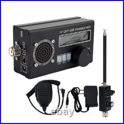 USDR/USDX HF QRP SDR Transceiver SSB/CW Transceiver 8-Band 10W Ham Radio With Mic