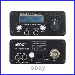 USDX+ HF Transceiver HF Ham Radio QRP CW Transceiver 3W-5W All Mode 8 Band NEW