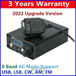 USDX USDR SDR Transceiver All Mode 8 Band HF Ham Radio QRP SSB CW Transceiver