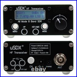 USDX USDR SDR Transceiver All Mode 8 Band Radio QRP SSB CW AM FM HF Transceiver
