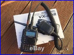 USED/GREAT CONDITION Yaesu VX 8DR Radio Transceiver + EXTRAS