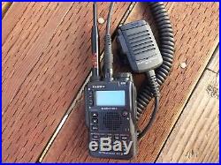 USED/GREAT CONDITION Yaesu VX 8DR Radio Transceiver + EXTRAS