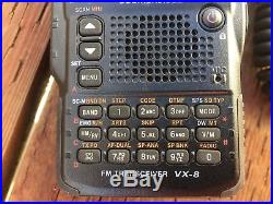 USED/GREAT CONDITION Yaesu VX 8DR Radio Transceiver + EXTRAS