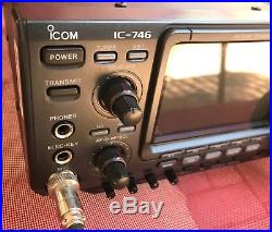 USED ICOM IC-746 HF Transceiver (Not PRO Version), Excellent Condition