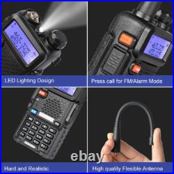 US 6x Baofeng UV-5R Dual-Band V/UHF FM Transceiver Ham Two-way Radio Scanner
